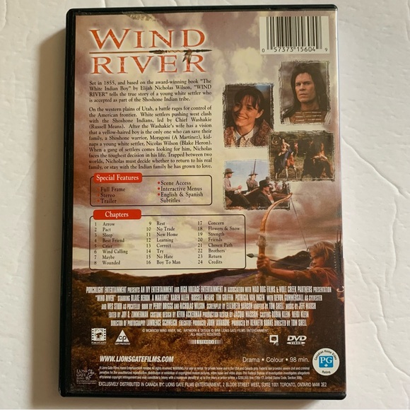 Wind River DVD (2000) Historical Western Drama - Picture 3 of 3